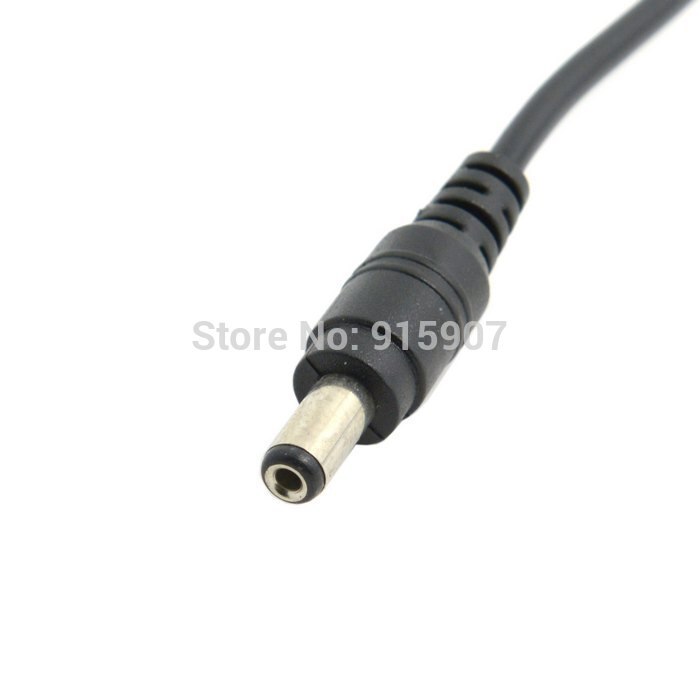 Xiwai 100cm 3ft DC 5.5 * 2.1mm CCTV Extender Male to Female Barrel Connector Extension Cable