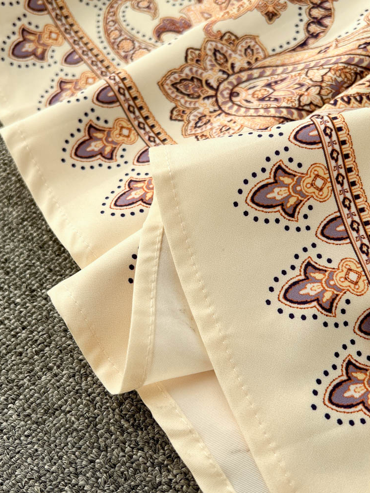 Klänning med temperamentsbälte, klänningar för kvinnor, utsvängda ärmar, a-linjeformade klänningar för kvinnor, smal midja, ståkrage, badrock, femme, wj