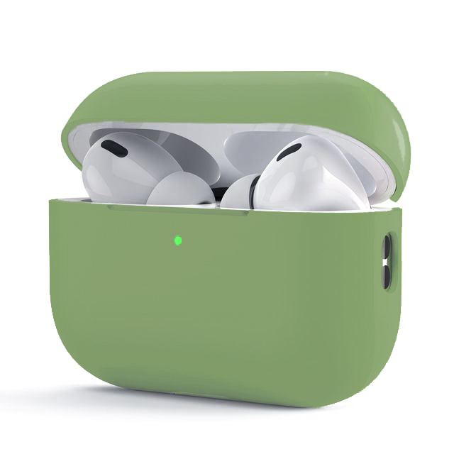 Custodia per Airpods pro 2 Custodia per cuffie senza fili in silicone tinta unita per Mela aria baccello pro2 Guscio protettivo di seconda generazione: Blu