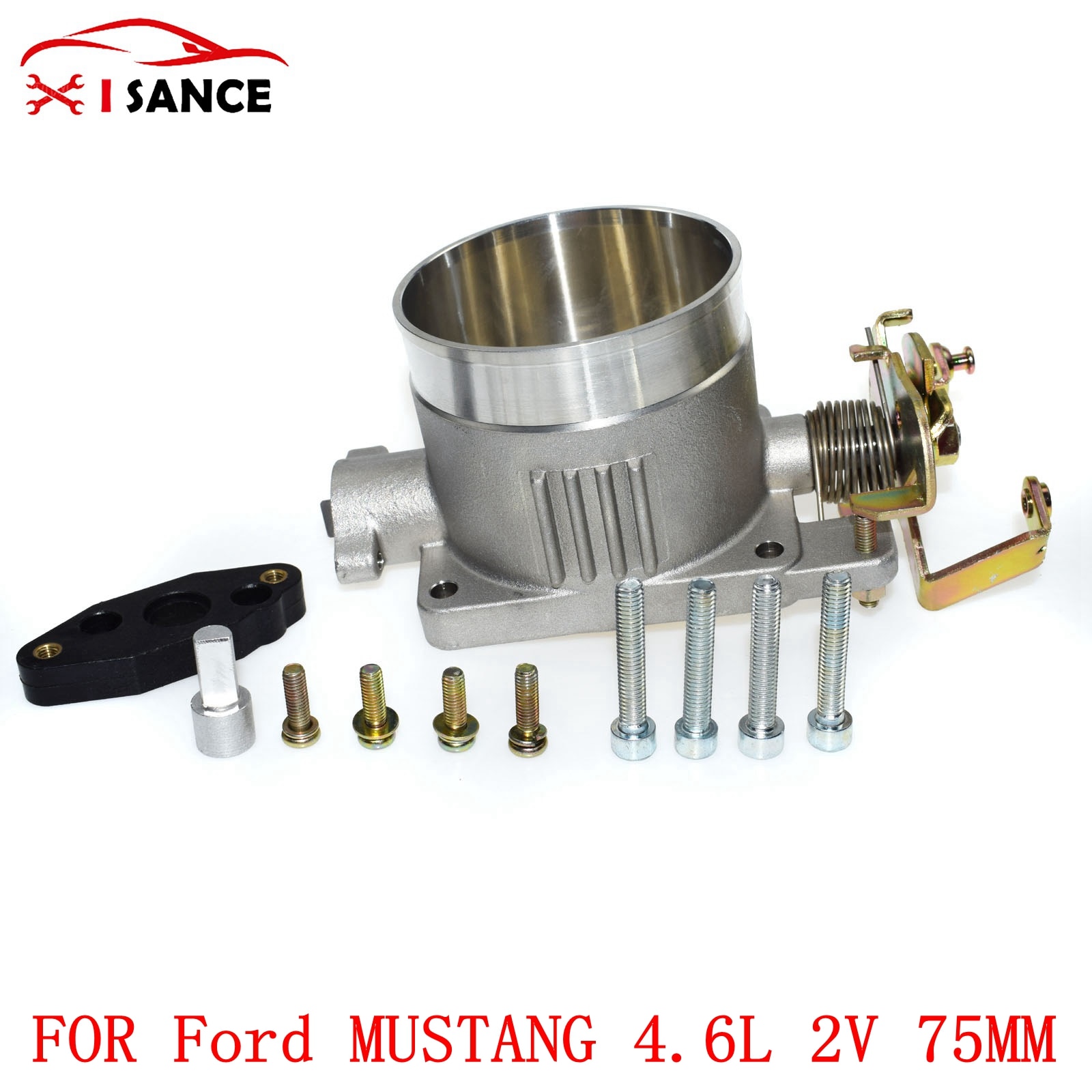 75mm Throttle Body For Ford Mustang GT 4.6L 2V V8 1996 1997 1998 1999 2000 2001 2002 2003 2004