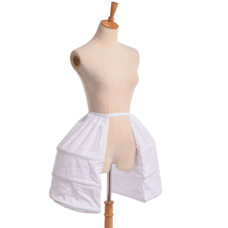 Onderrok onderrok trouwjurken voor vrouwen volwassen tutu rok lolita onderrok witte hoepelrok afneembare rok trouwjurk