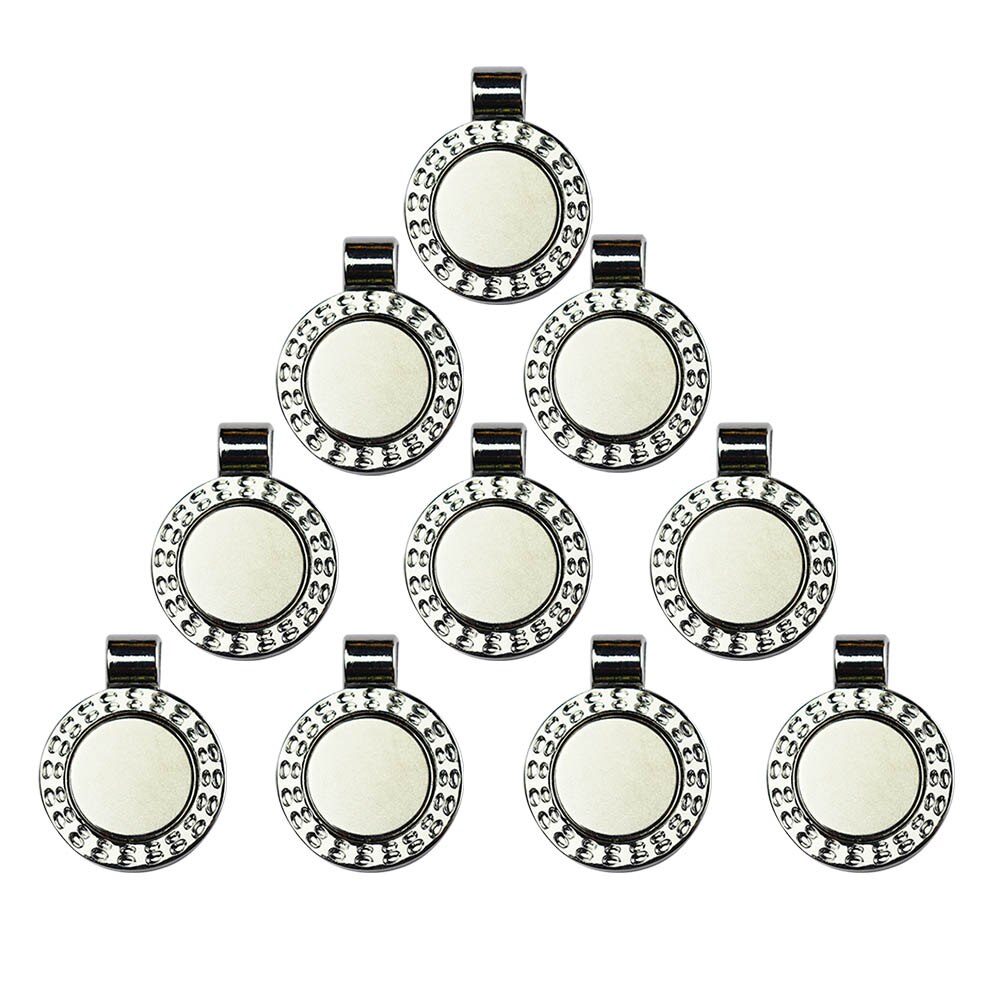 PINMEI Pendants Golf Necklace Pendants Golf Ball Mark Holders: metal