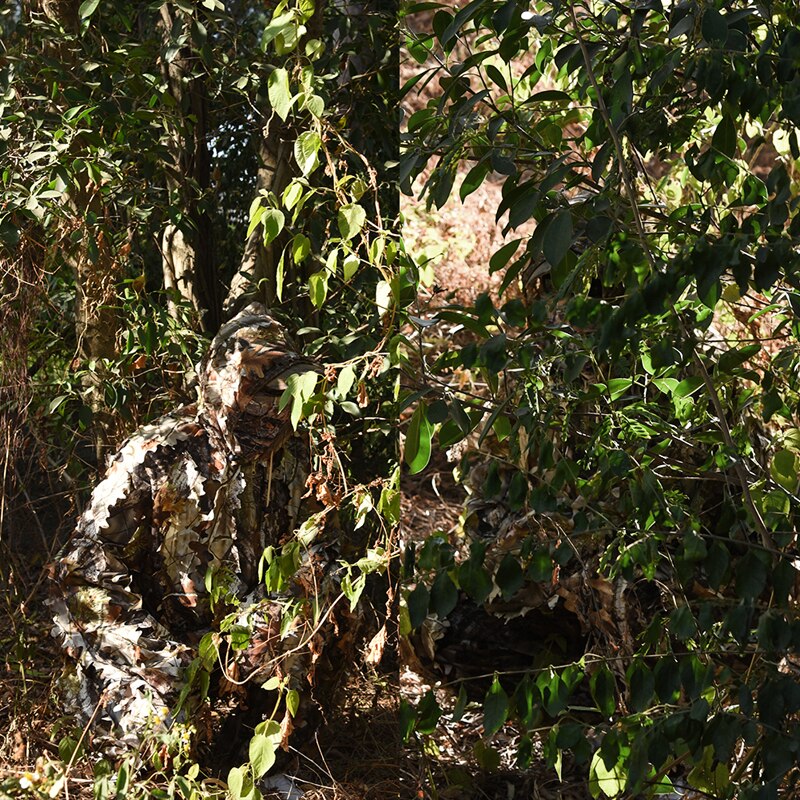 Ghillie Anzug Jagd Wald 3D bionisch ahorn Verkleidung Uniform Cs Atmungsaktive Tarnung Anzüge einstellen armee militärische taktische neue