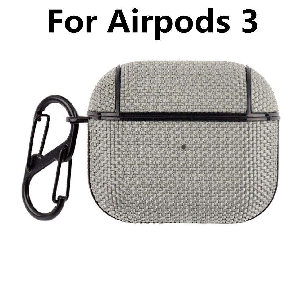 Dla AirPods 2 etui na słuchawki wodoodporne nylonowe etui ochronne na Apple Air Pods 2 1 3 pro Fundas bezprzewodowe etui z funkcją ładowania: 05-For Airpods 3
