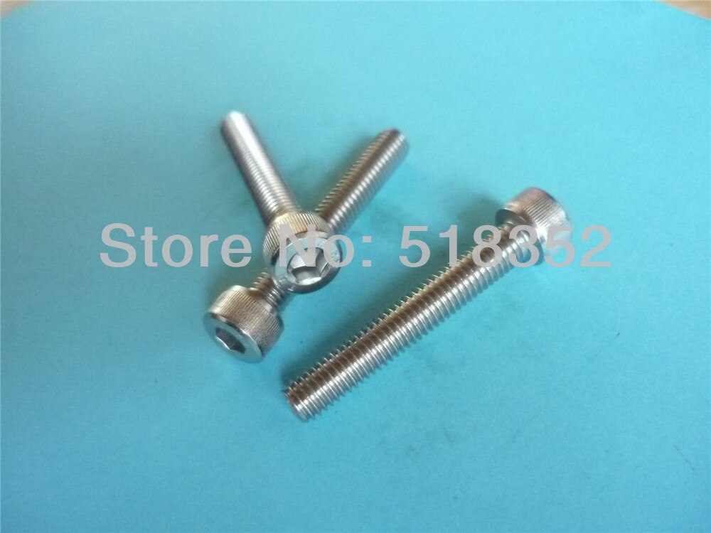 M3 x 45/ 50mm DOUBLE SHENG 304 Stainless Steel Screw with Cylinder Head Inner Hexagon for EDM Machine Accessaries