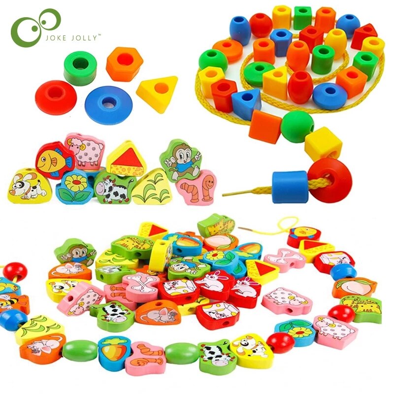 26/70 stücke Karikatur Ebene Obst Geometrie Block bespannen perlen Spielzeug freundlicher Lernen & Bildung Bunte Produkte freundlicher Spielzeug ZXH