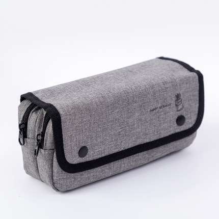school children pencil case students Canvas high-capacity multi-layer high school students junior high school children pencil: NO1