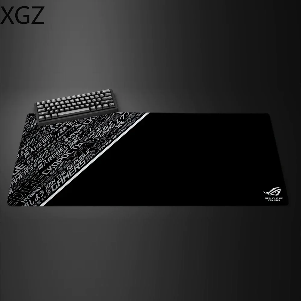 XXL ROG Game MousePad Black A/S/U/S Mouse Pads Large Lock Edge 400x900 Gamer Player Computer Keyboard table mat