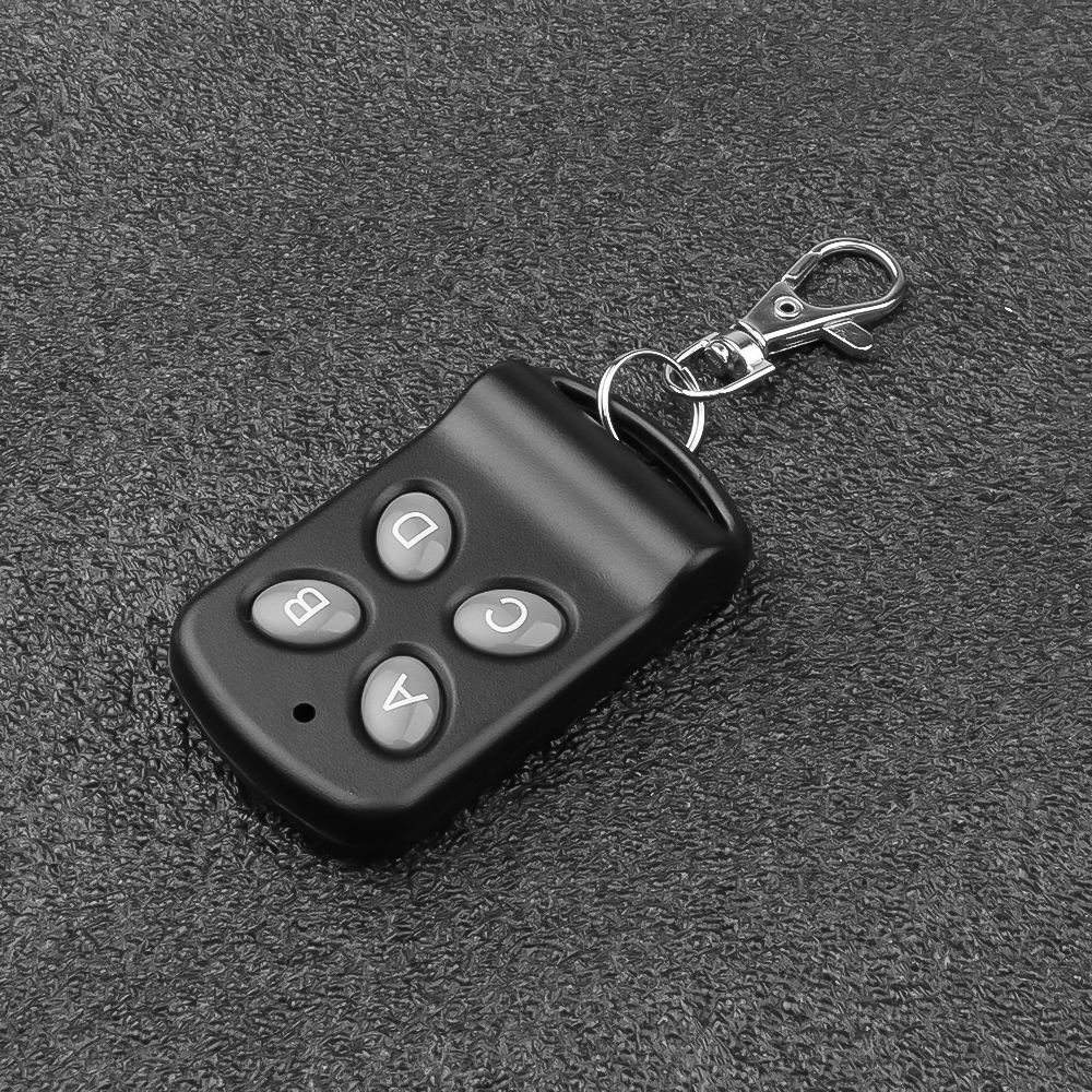 Wireless RF Remote Control 433MHz Electric Gate Garage Door Opener Duplicator Clone Cloning Code Copy Car Key Fob Remote Control