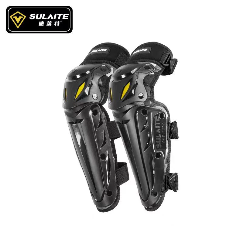 Ginocchiere per Moto ginocchiere e parastinchi regolabili per adulti, protezioni per le ginocchia equipaggiamento protettivo per ATV Moto Skateboard Skating: Radura