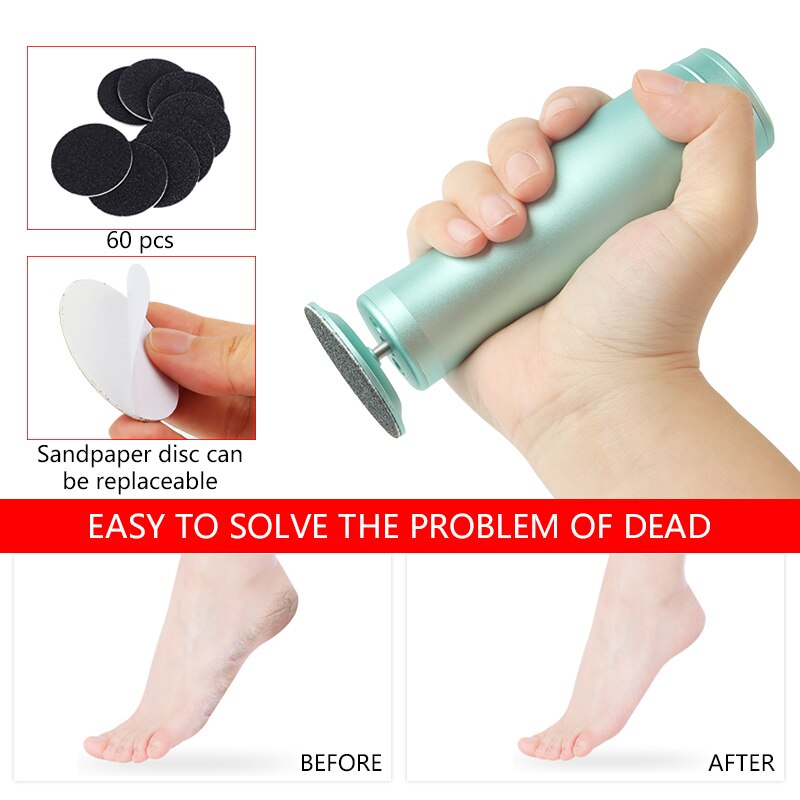 Electric Foot Care Tool File Pedicure Machine Electronic Heel Callus Remover For Feet Dead Skin Remover Peidi Tools
