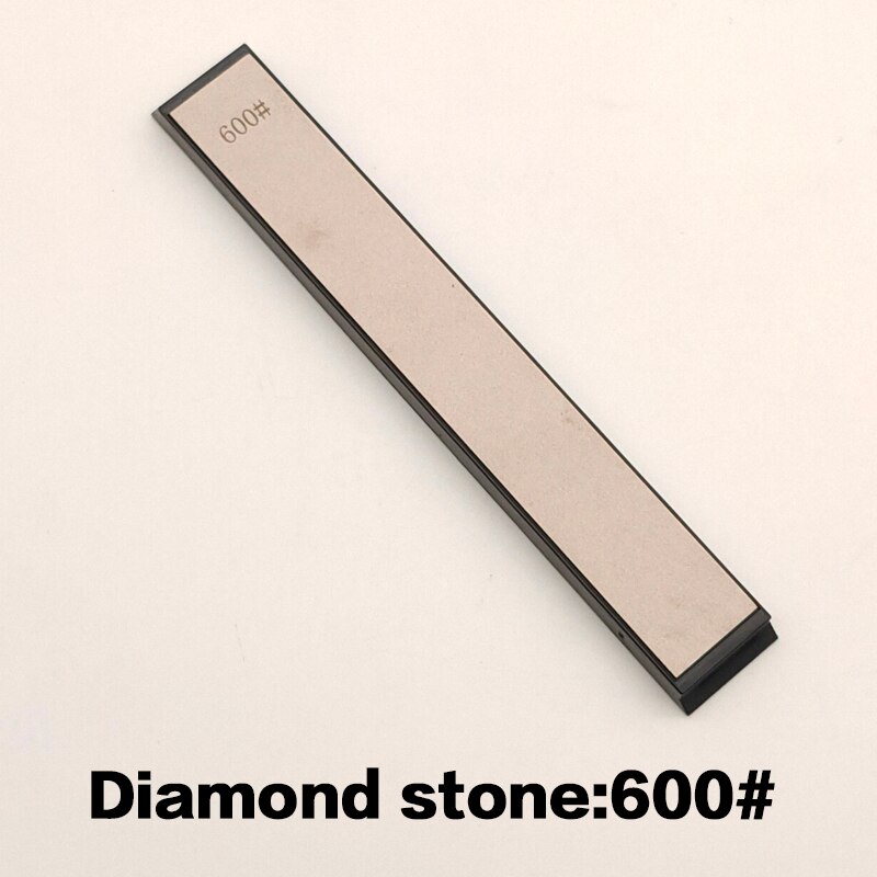 Fixed angle knife sharpener sharpening stone Whetstone knife sharpener diamond stone honing stone bars kitchen tools: 600 grit