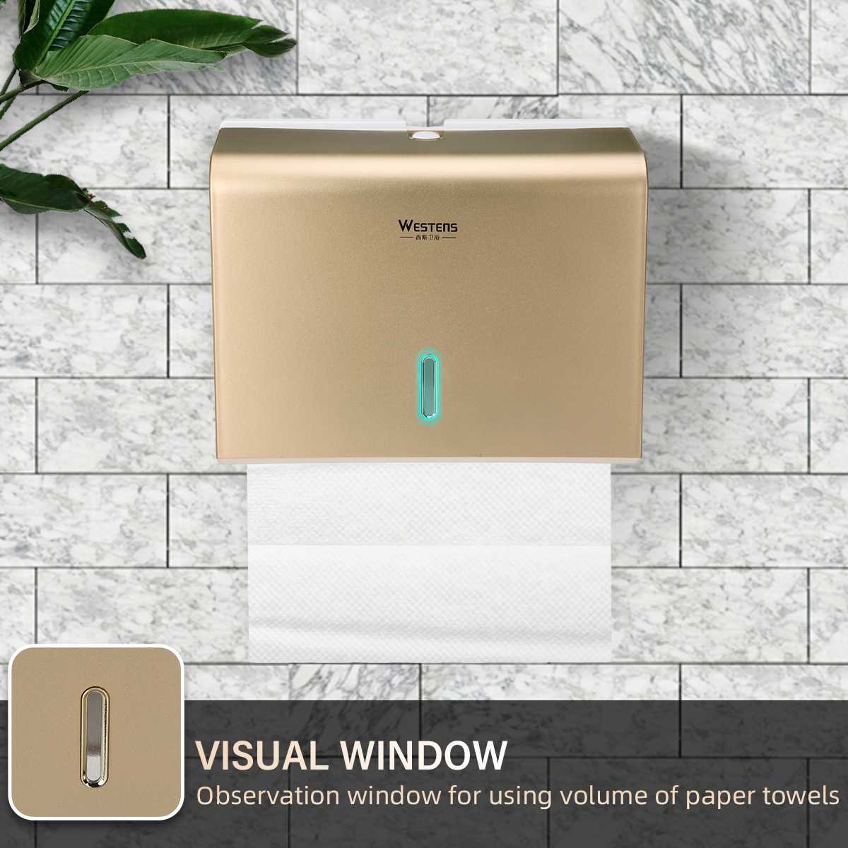 = Toiletpapier Houders Wall-Mounted Toiletpapier Handdoek Dispenser Tissue Box Wall Mounted Houder Badkamer Accessoires