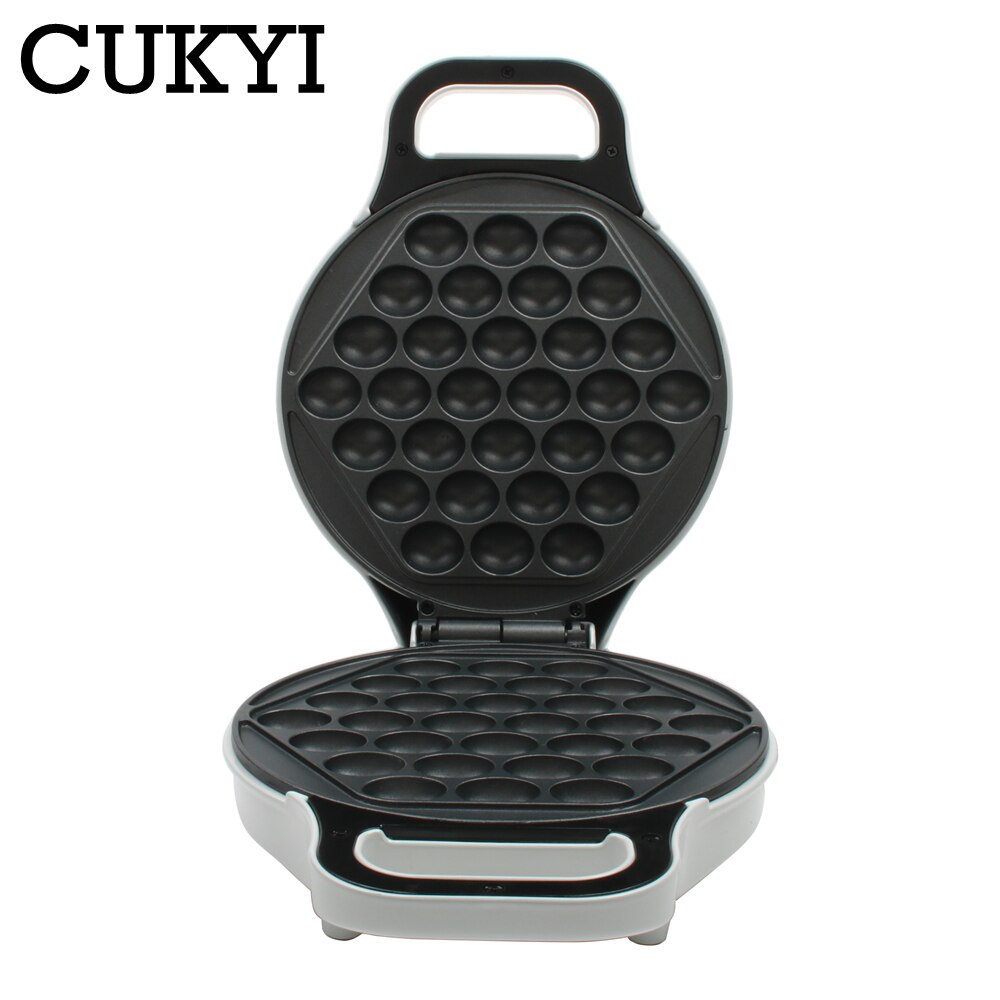 CUKYI Household Egg Waffle maker selectric Chinese Hong Kong eggettes puff cake waffle iron maker machine bubble egg cake oven