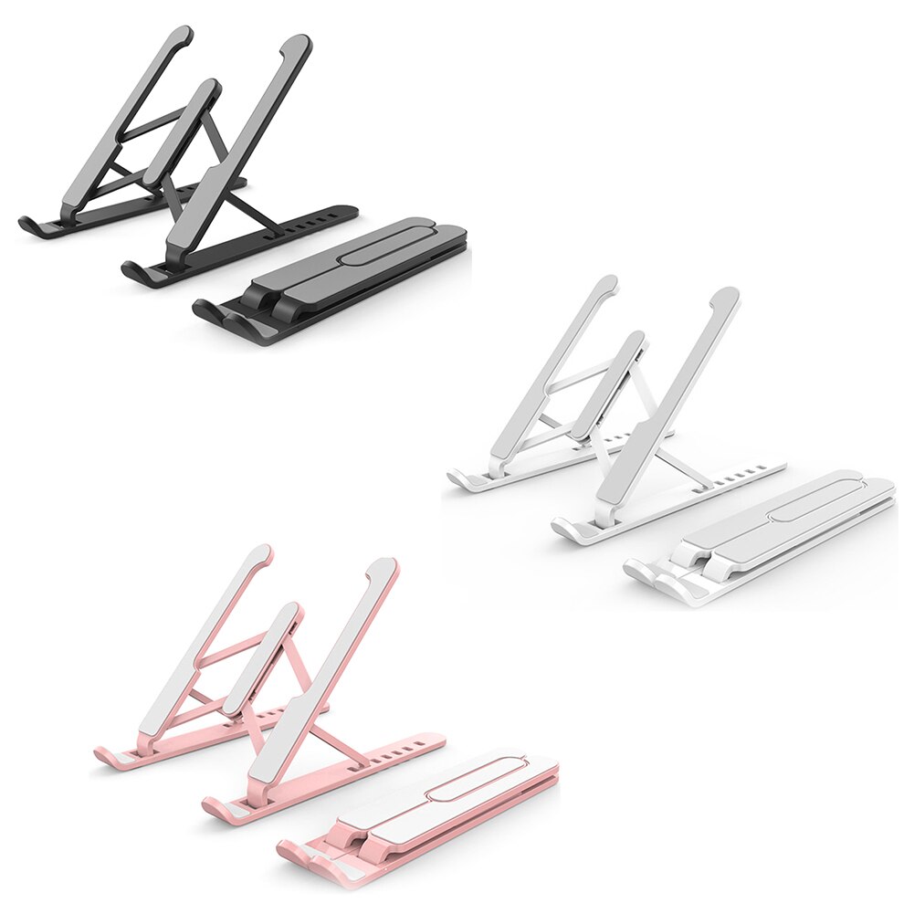 Laptop Stand for MacBook Pro Notebook Stand Foldable Tablet Stand Bracket LaptopHolder for Notebook ABS+Silicone+Aluminium alloy