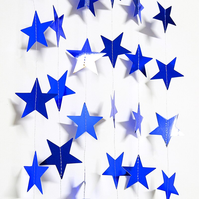 Banderines en forma de estrella dorada de 4M, guirnalda de papel, banderines para cumpleaños, papel para , Baby Shower, boda, , decoraciones para el hogar