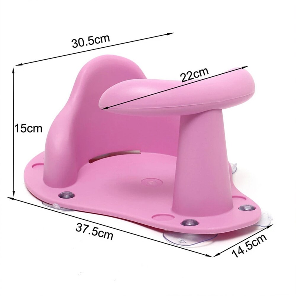 Badkar sits baby badkar pad matta stol säkerhet säkerhet halkskydd barnomsorg barn badplats tvätt leksaker fyra färg 37.5cm