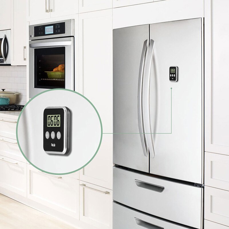 FanJu FJ231 Digital Timer Kitchen Countdown netic Large Display Loud Alarm Easy to Use Mini Back Stand Cooking Timer