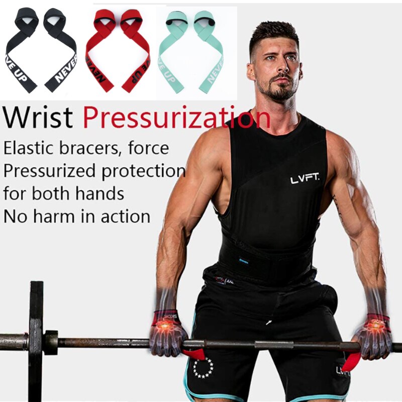 Fitness Lifting Polsband Brace voor Gewichtheffen Crossfit Bodybuilding Ondersteuning Kettlebell Halter Gewichten Krachttraining