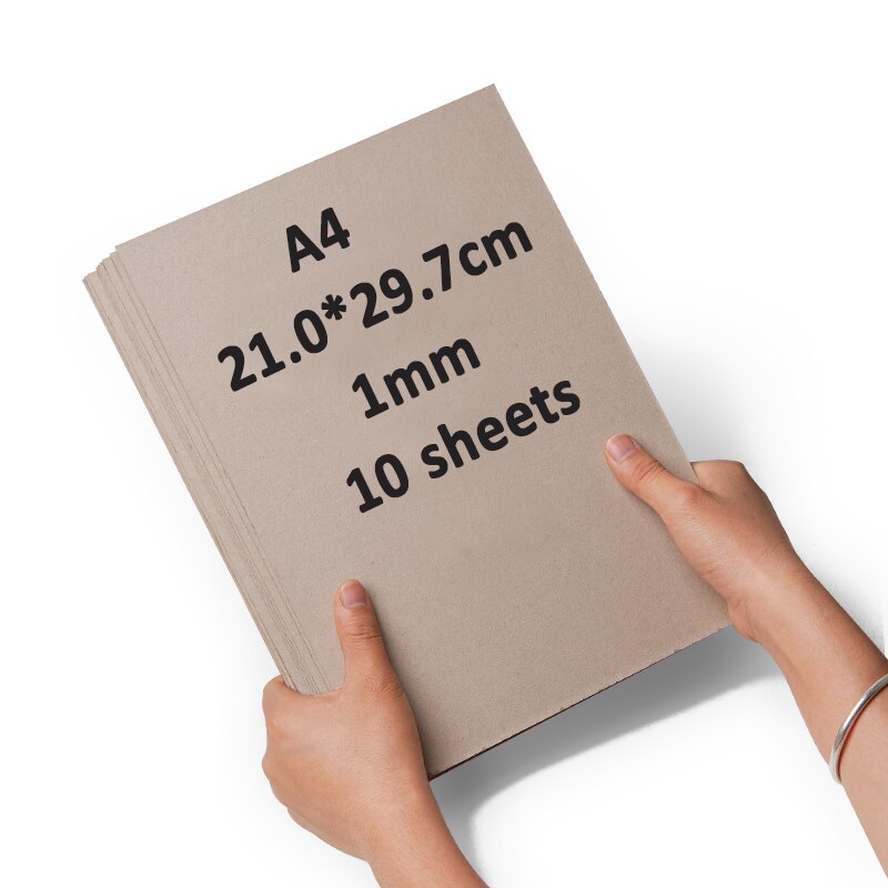 A4 A3 Gray Thicked Kraft Paper DIY Handmake Card Making Craft Paper Thick Paperboard Grey Cardboard 3MM Chipboard Backing Board: WHITE