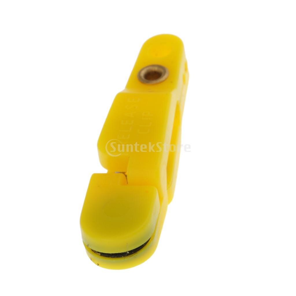 7 Stuks Snap Trolling Release Clips Voor Schaafmachine Board Offshore Downrigger In Ringen Vissen Accessoires: Yellow 1pc