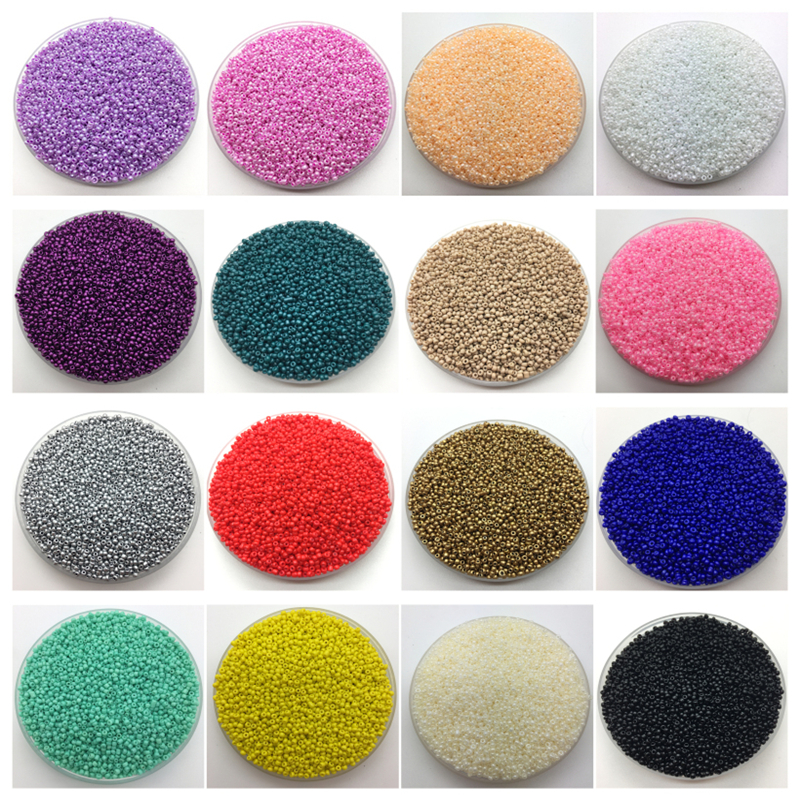 1000Pcs 2Mm 15 G/partij Charm Tsjechische Glas Zaad Kralen Diy Armband Ketting Kralen Voor Sieraden Maken Accessoires