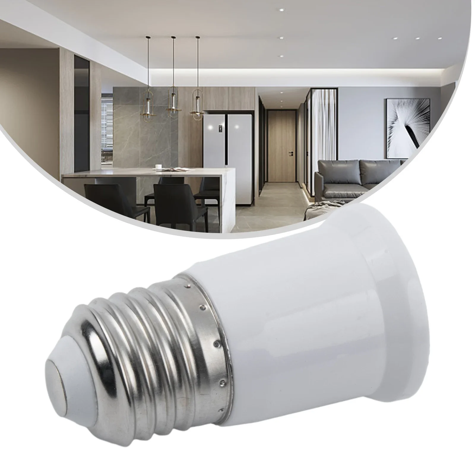 Gloeilamp Socket Extender E26/E27 Schroef In Adapter 3Cm 1.2 Inch Verlengstuk Led Licht Adapter Converter Elektrische Accessoire