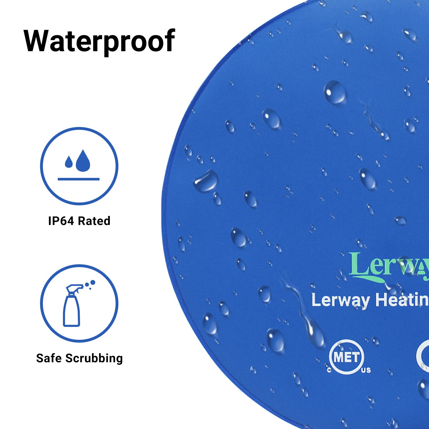 INKBIRD Fermentation Heating Pad 25W Seedling Heating Mat 12"Waterproof Plant Seed Brew Germination Propagation Clone Starter