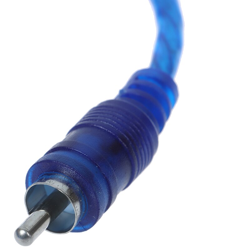Car MP3 Audio RCA Y Splitter Cable Adapter Cord Converter for Car AUX Amplifier