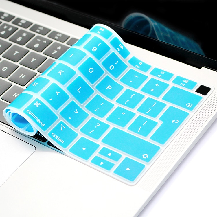 MacBook Air 13 A1932 Keyboard Protector - Silicone Euro Layout Dustproof Waterproof Skin