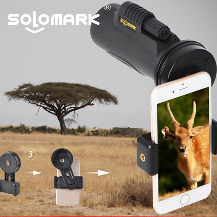 AQUILA Universal Telescope Adapter Bracket for SmartPhone Compatible with Binocular Monocular Spotting Scopes