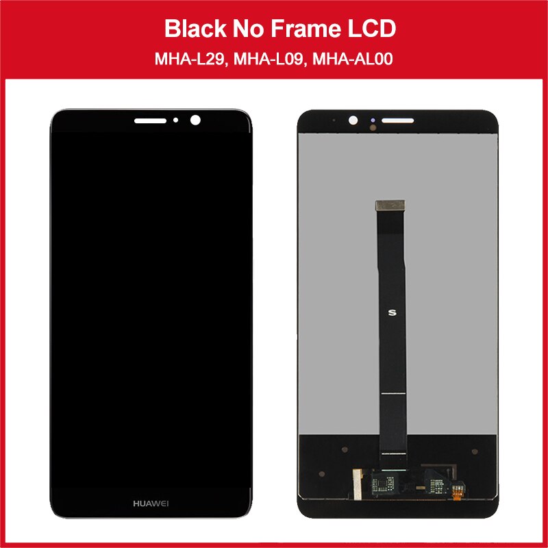 5.9'' Original LCD For HUAWEI Mate 9 Display Touch Screen Digitizer with Frame Display for Huawei Mate 9 LCD MHA-L29 Replacement