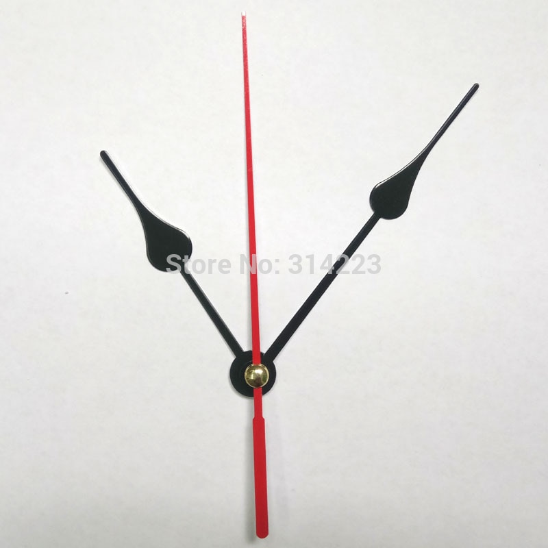 5 set hander Klok Mechanisme Reparatie DIY klok onderdelen accessoires klok naald Niet gebogen korte handen bz022