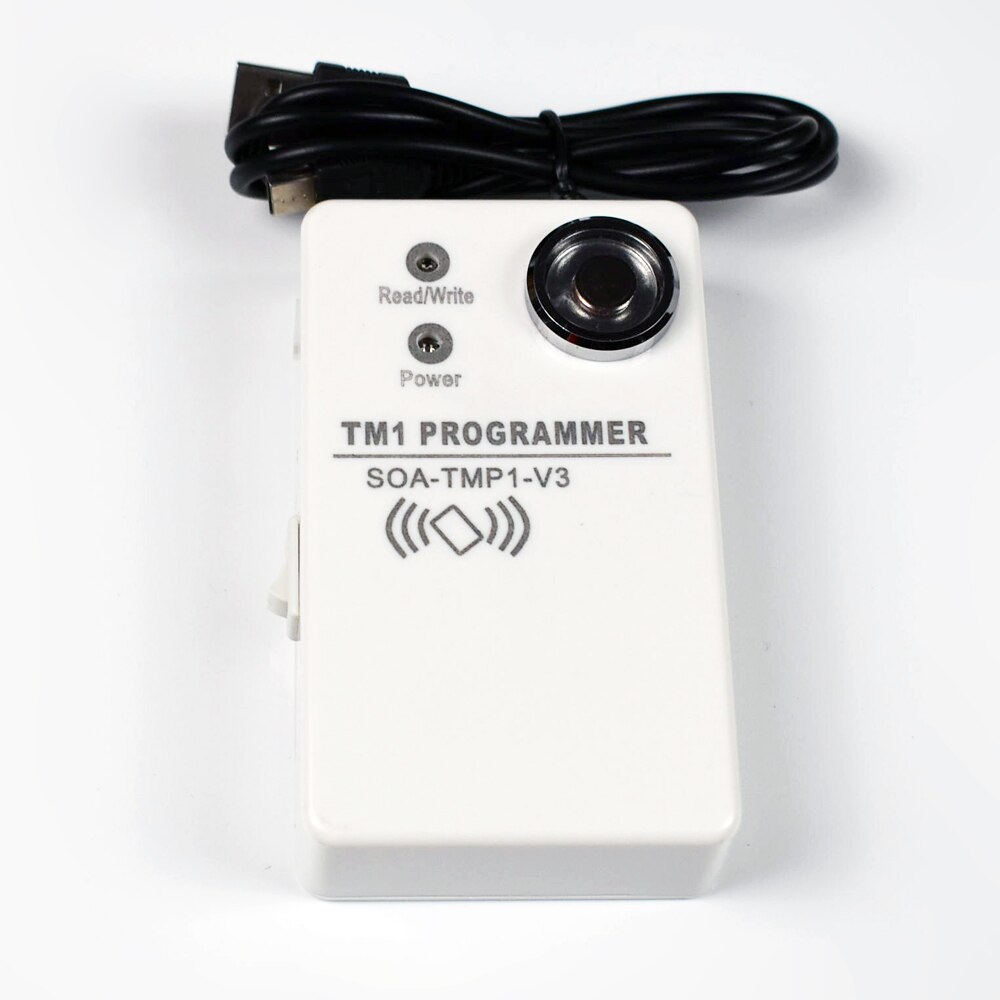 DS1990A Tm Ibutton Copier & 125Khz Rfid Reader Writer + 2 Pcs RW1990 Blanco Kaarten + 2 Stuks 125kz EM4305 Keyfobs