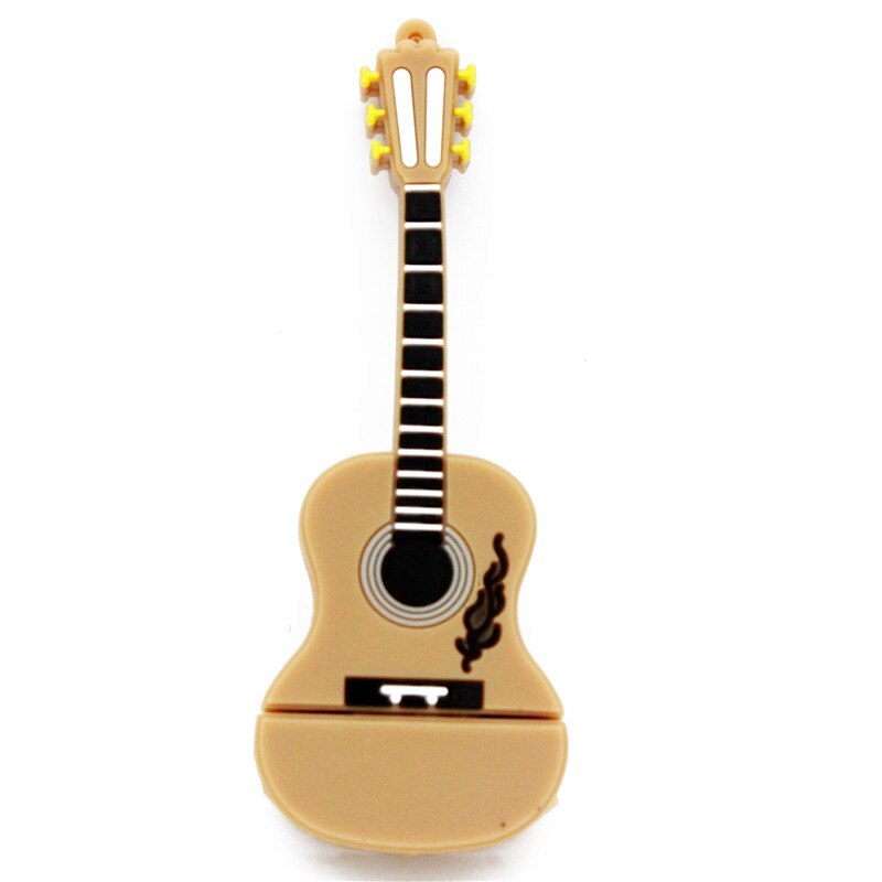 JASTER USB 2.0 Guitar pen drive 4GB 8GB 16GB 32GB USB Flash Drive pendrive memory stick u disk: 32GB / Brown