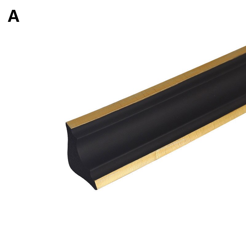 Ceiling Decorative Wallpaper Self-Adhesive Pvc Inner Corner Line Living Room Ceiling Corner Decor Strip Self-Adhesive Stickers: A