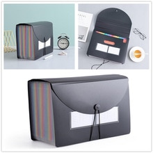 24 Pocket A4 Office Multilayer Expanding File Box Folder Document Organiser School Office Stationery File Supplies