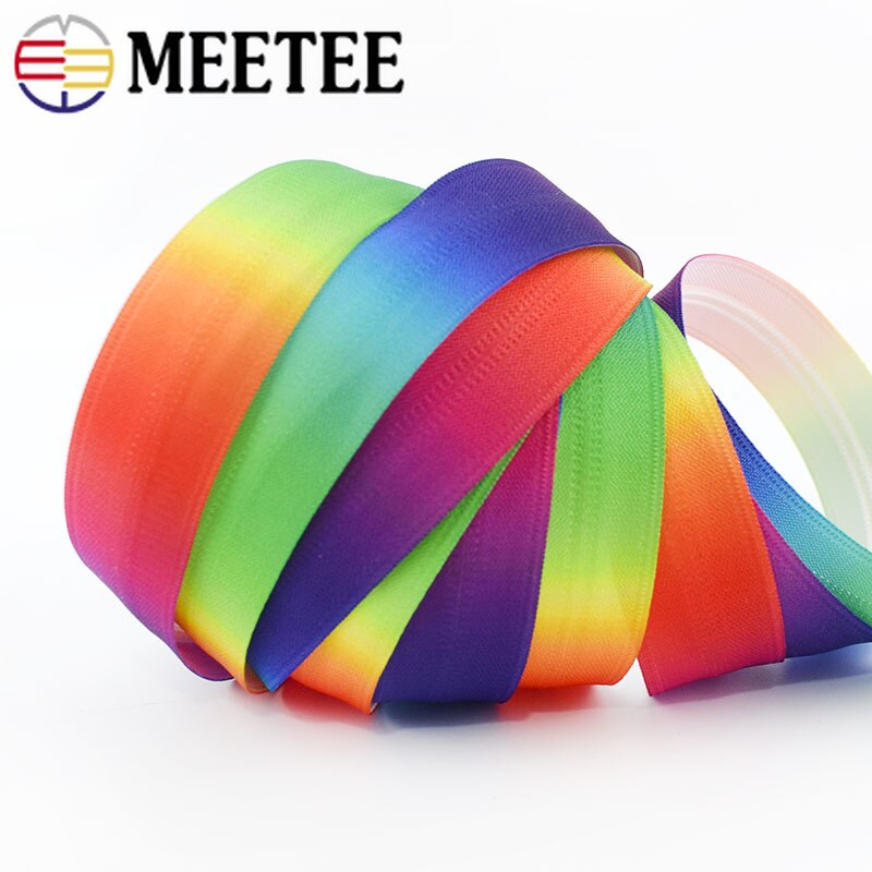 5M 3#5# Nylon Zippers Coil Open-End Waterproof Zipper with Slider for Sports Coat Clothes Bag Invisible Zip DIY Sewing Accessory