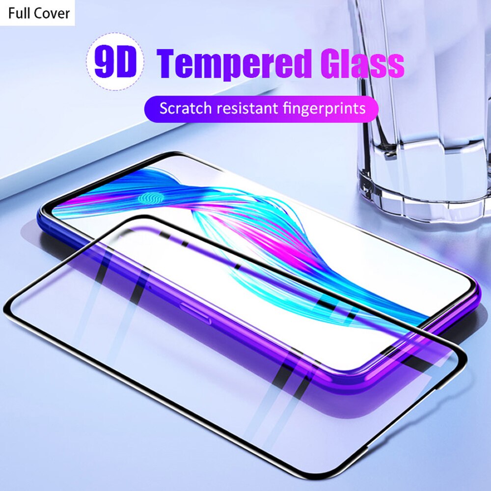 Protector de pantalla de vidrio templado, cubierta completa de 3 piezas para Realme 8 8i 7 6 Pro 5G, para realme X50 X7 XT X X50M Pro 5G Lite