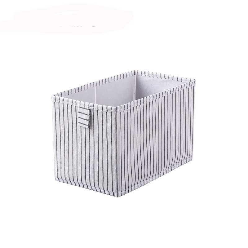 Home Wardrobe Organizer Storage Drawer Closet Organizer Boite De Rangement Underwear Sock Container Cuisine Organisateur Placard: white strips S