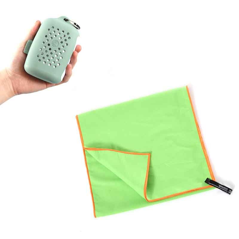 Portable Quick Dry Travel Towel Silicone Bag Absorbent Mini Compression Towel Outdoor Running Yoga Fitness Sport Cool Towel