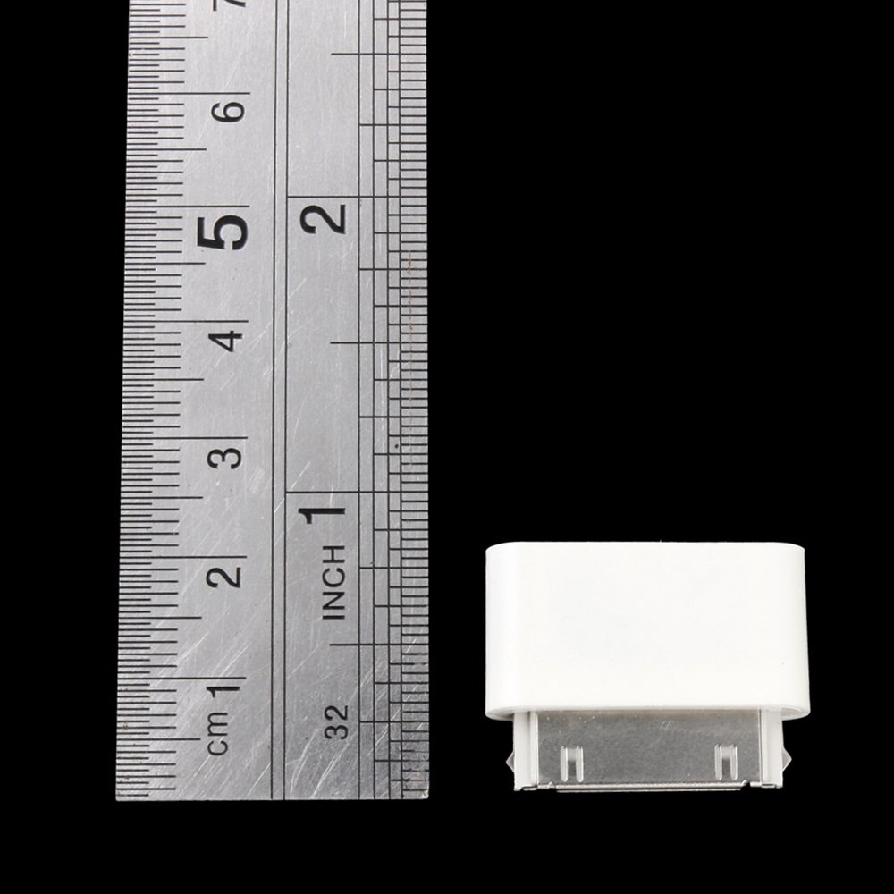 NYFundas 3 stuks MicroUSB naar Mannelijke 30-pin Converter lader adapter voor Apple iphone 4 4s 3 3GS ipad 1 2 3 ipod iphone 4s micro usb