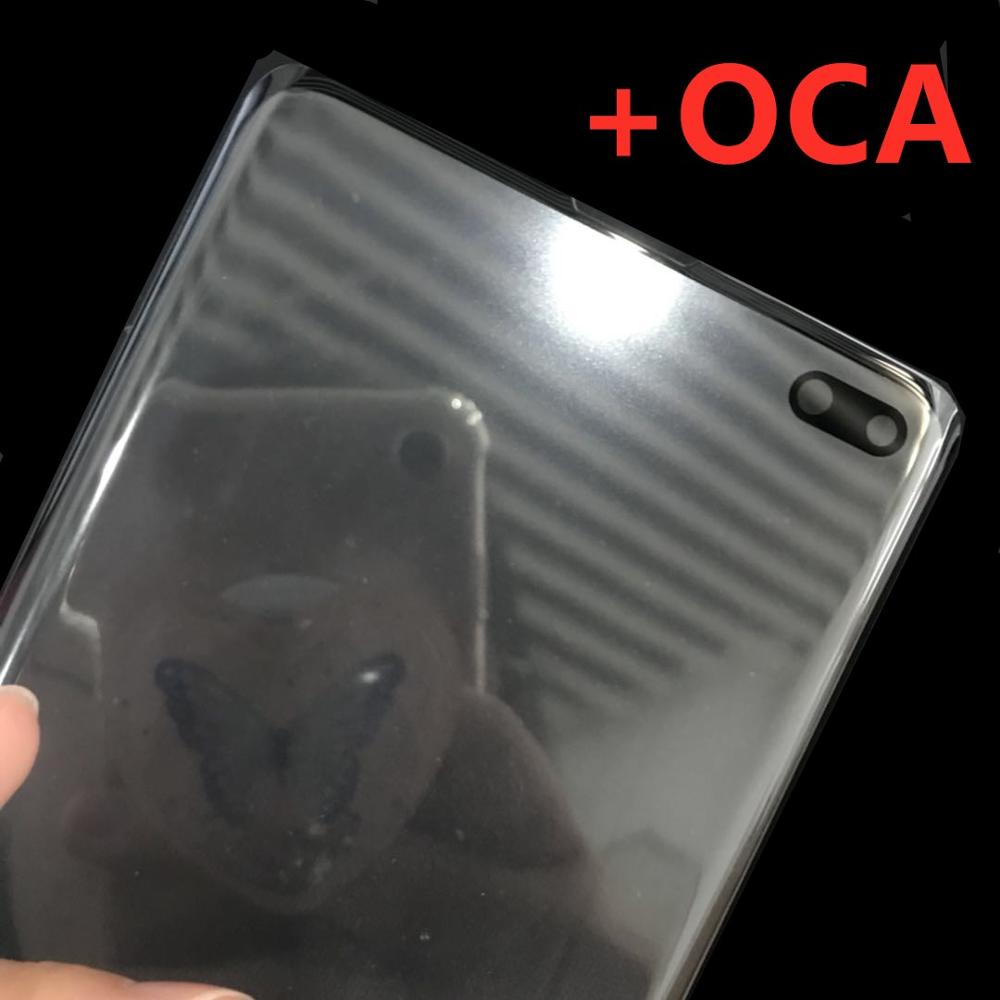 2 in 1 Front Outer Glass With OCA Film Replacement For Samsung Galaxy S10E S10 Plus S8 S9 Note10 8 9 LCD Touch Panel Glass Lens