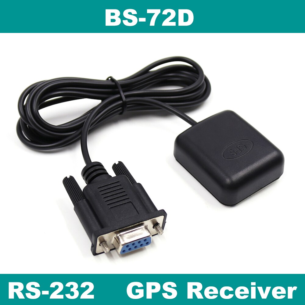 BEITIAN, 5.0V RS-232 DB9 vrouwelijke connector GPS ontvanger, 9600bps, NMEA-0183 protocol, 4M FLASH, BS-72D