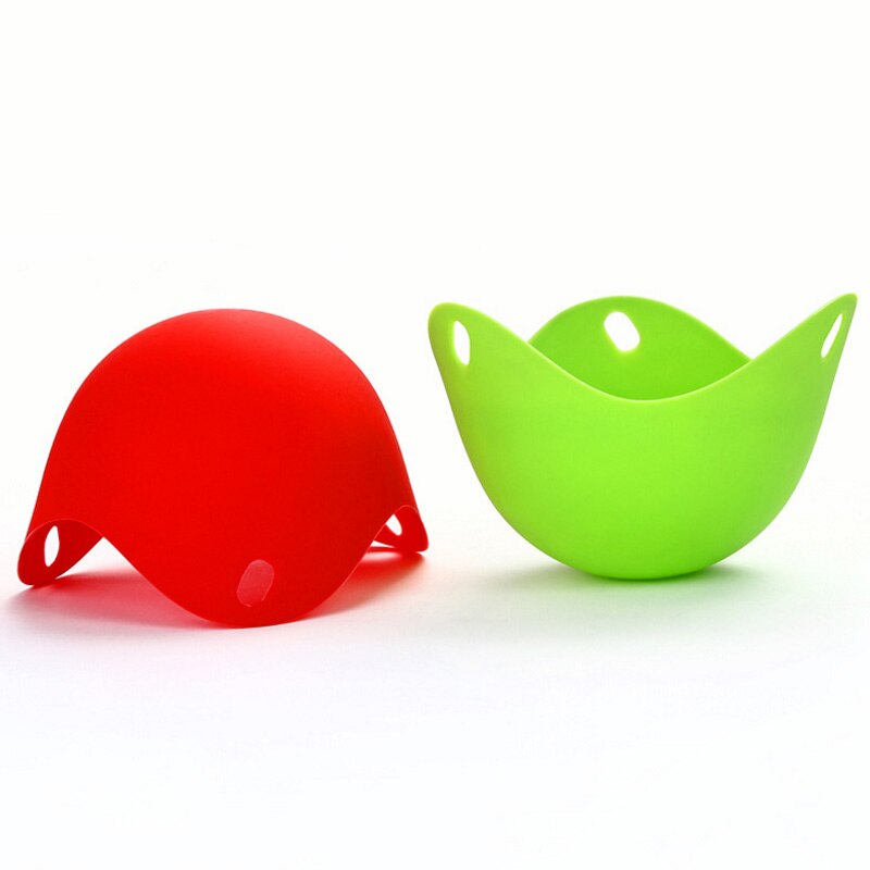 1 Uds. Huevera de silicona de gran , recipiente para cocinar, cocina, utensilios de cocina, cazuela para hornear escalfada 8