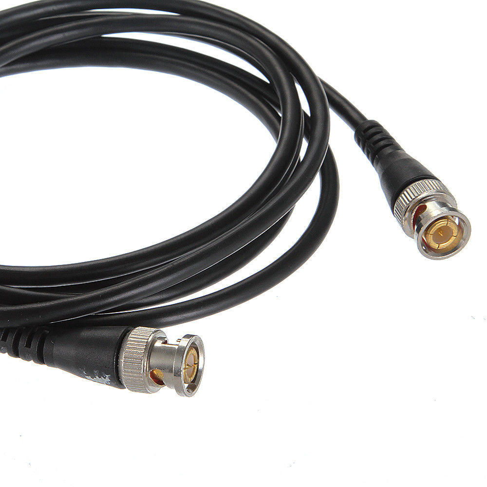 2M BNC mâle à BNC mâle câble de raccordement caméra de vidéosurveillance vidéo 10FT cordon RG58 Coaxial