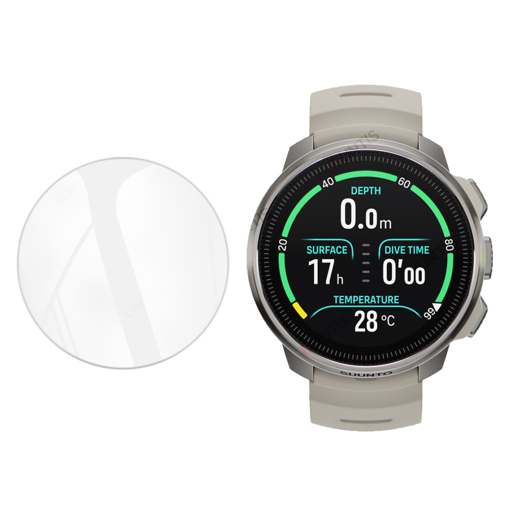 Película de vidro temperado 2.5d para suunto oceano hd protetor de tela para suunto oceano acessórios de vidro protetor anti-arranhões