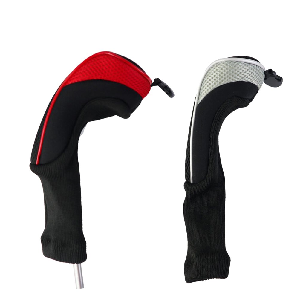 2 Pieces Golf Neck Head Sleeve Long Neck Putter Cover Golf Wood Head Covers Outdoor Golf Equipment