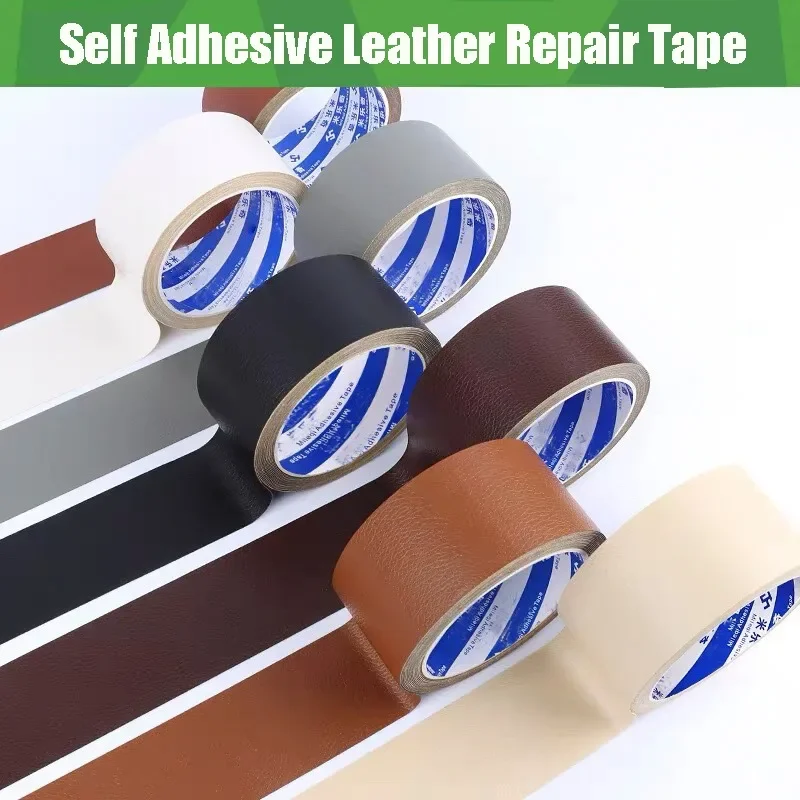 Zelfklevende lederen reparatietape waterdichte meubels fauteuil lederen reparatiesticker kunstleer DIY autostoelen reparatiesticker