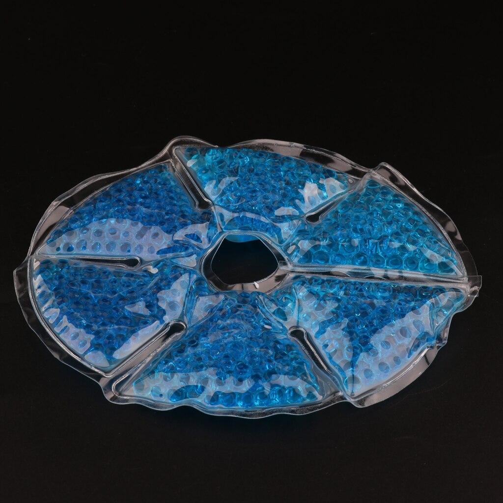 Reusable Gel Pads Cold Breast Nursing Ice Pack for Breastfeeding Relief: Blue